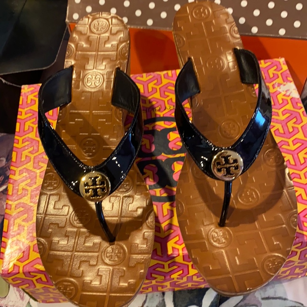 Tory Burch Wedge sandals size 10